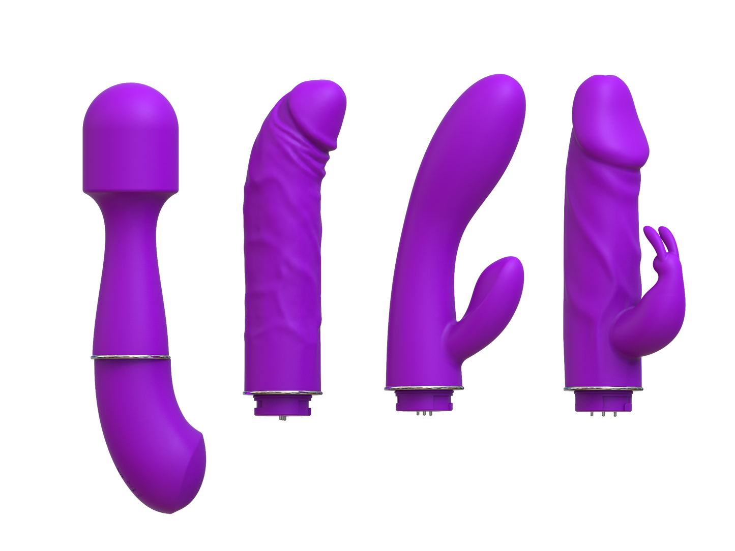 Pleasure Bundle - 4-Piece Intimate Toy Collection for Women