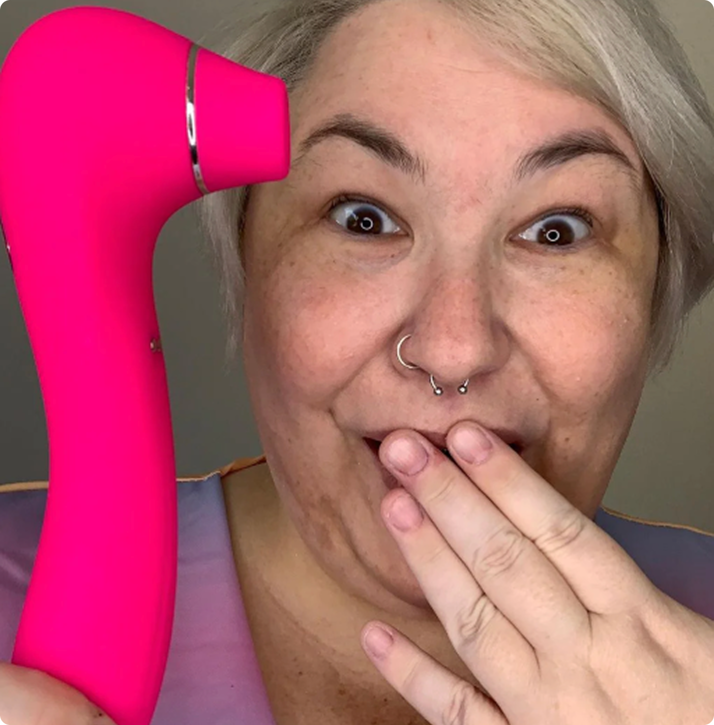 Woman practicing self-care
